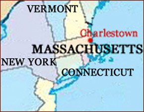 Hand reading network in the state of Massachusetts (US): map!