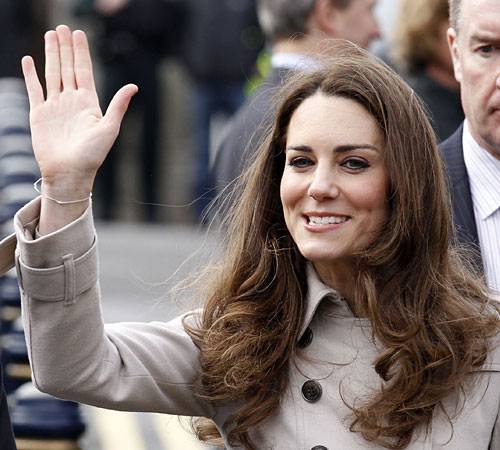 Kate Middleton's right hand.